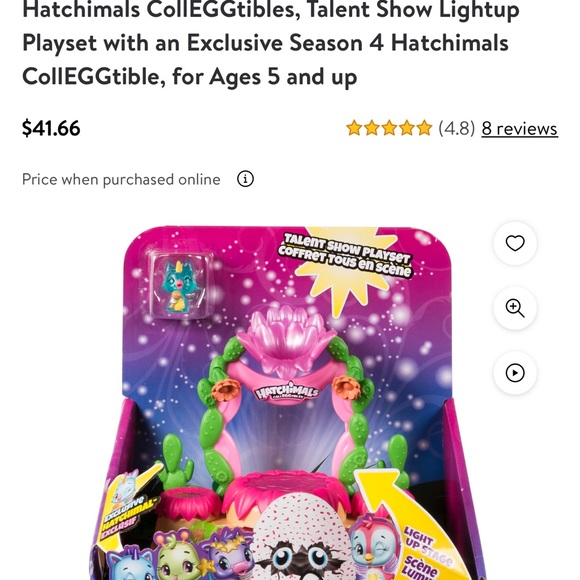 Toys Hatchimals Colleggtibles Talent Show Playset With Exclusive